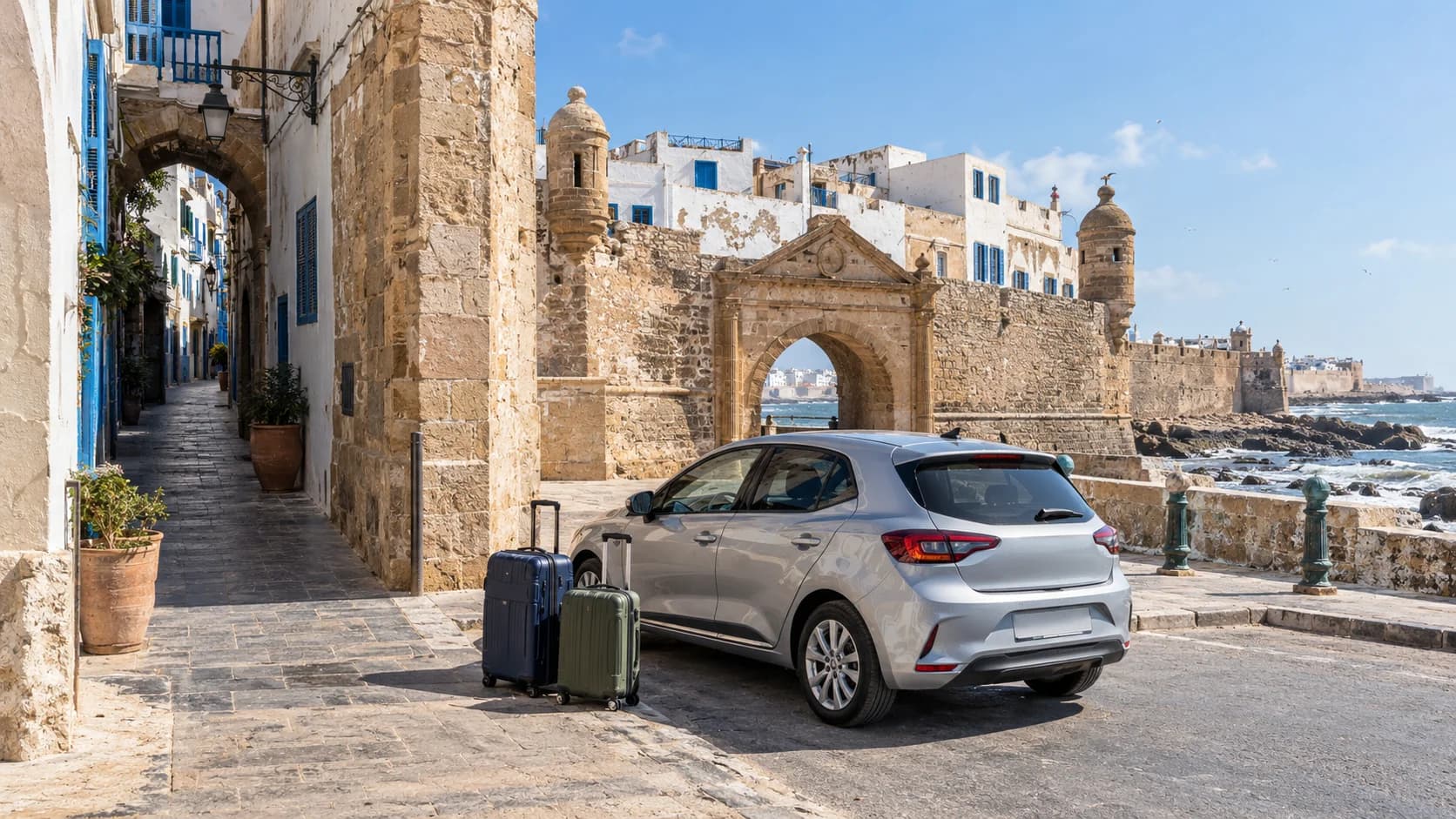 Abholung Mietwagen Essaouira Riad: Leitfaden für Treffpunkte in der Medina