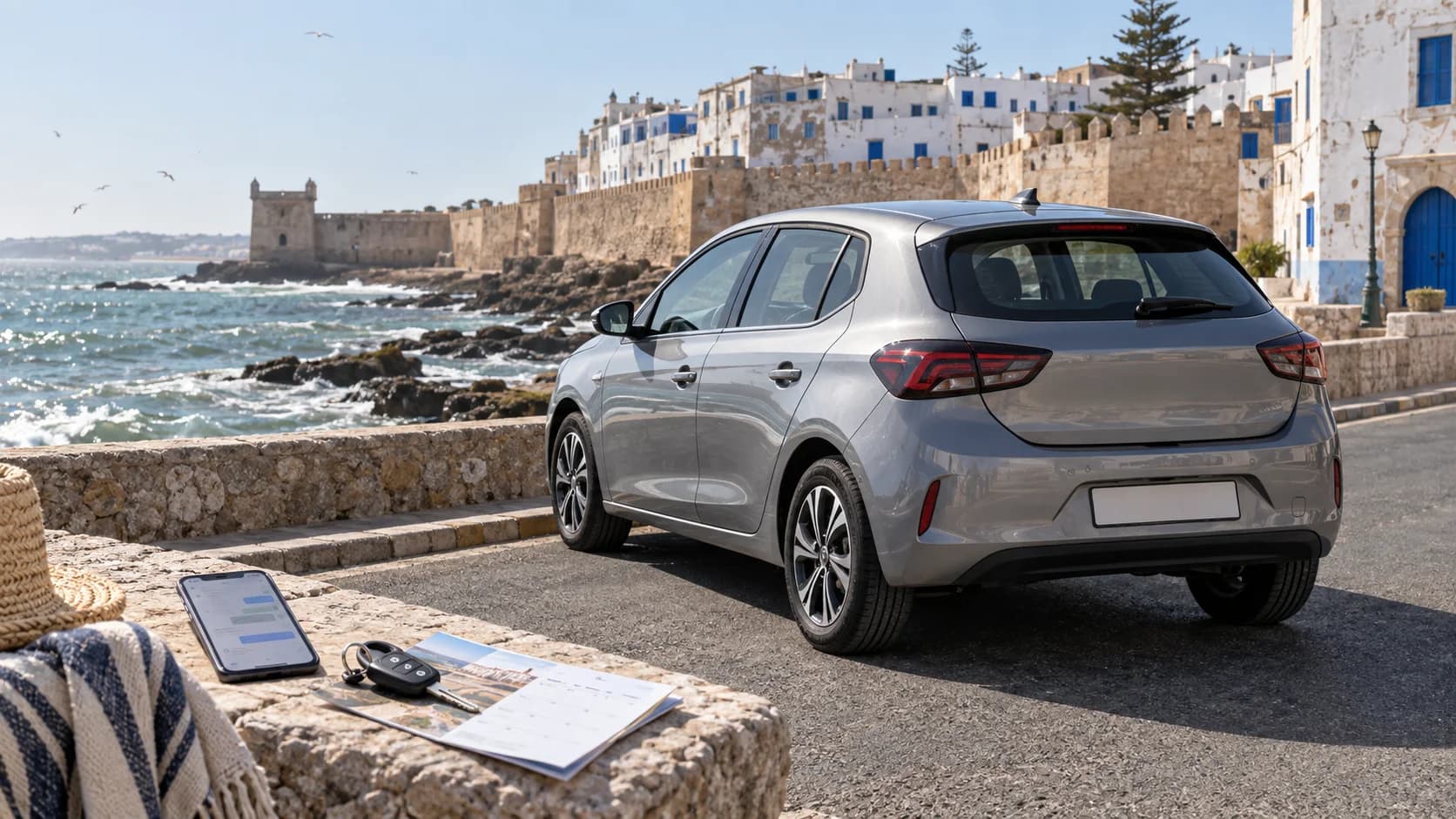 So verlängern Sie einen Mietwagen in Essaouira während Ihrer Reise