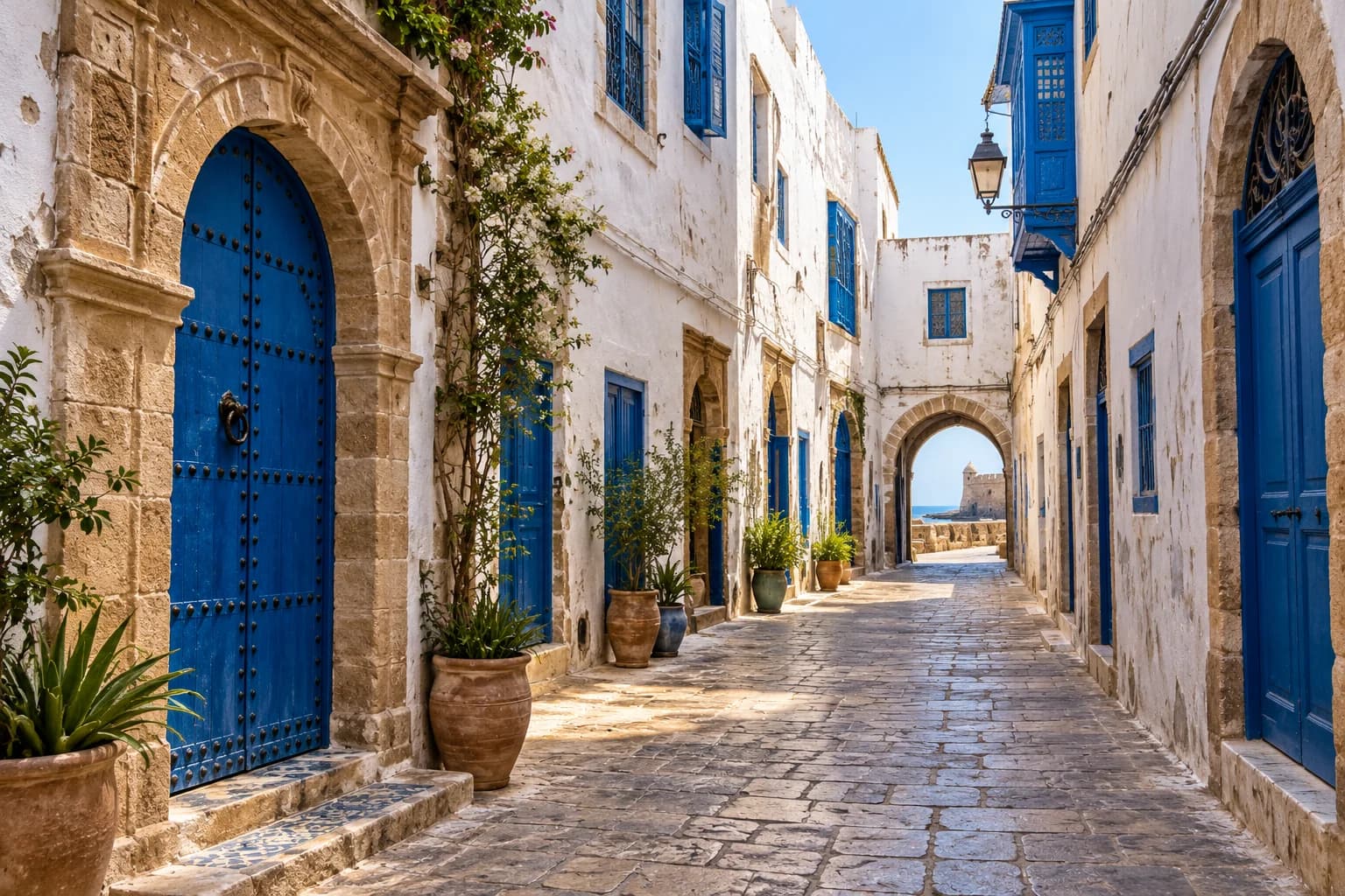 Unterwegs in Essaouira: Spaziergänge in der Medina, lokale Taxis und Mietwagen?