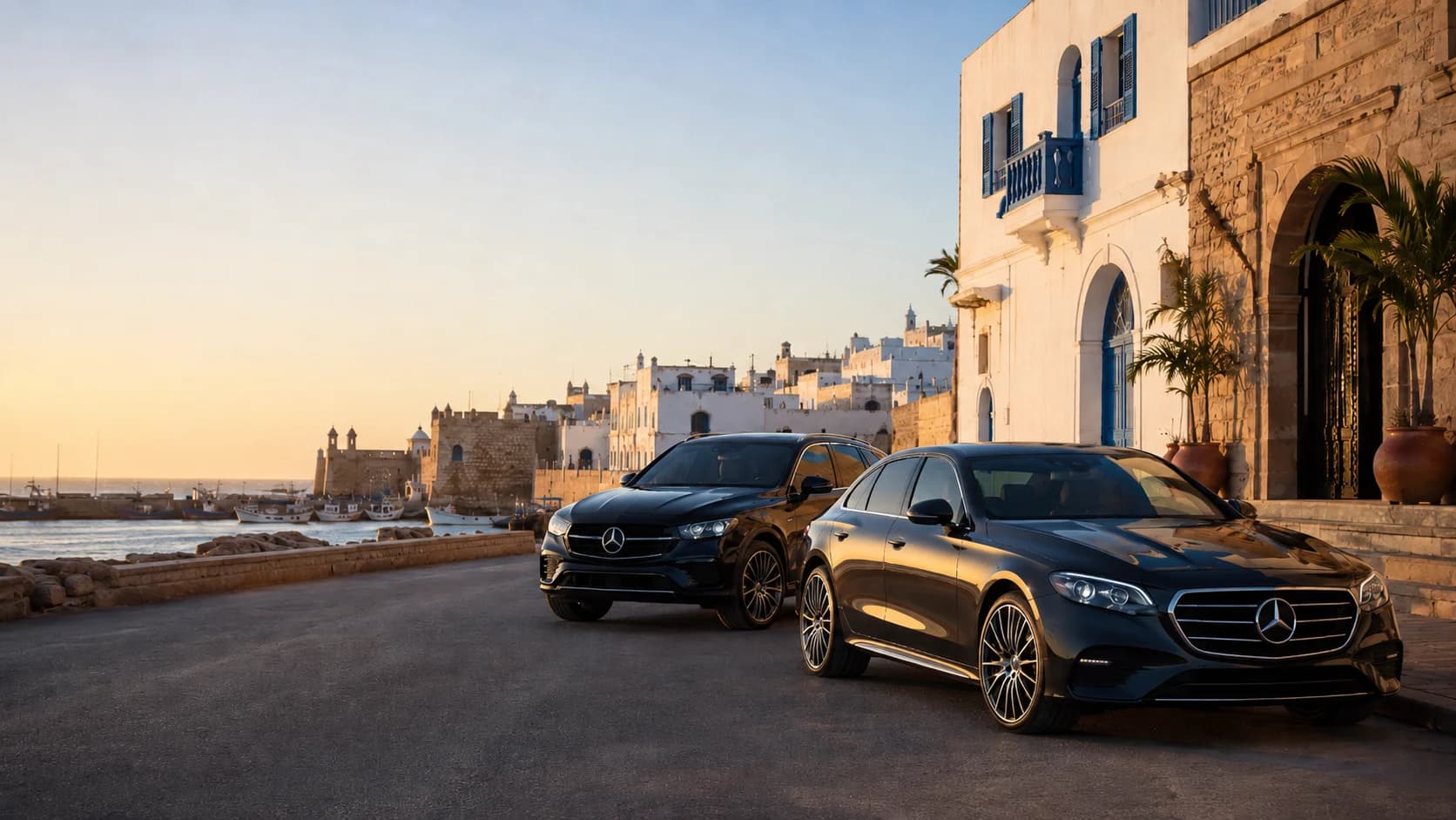 Mercedes Vermietung Essaouira: Luxuslimousinen, SUVs & E-Klasse Modelle