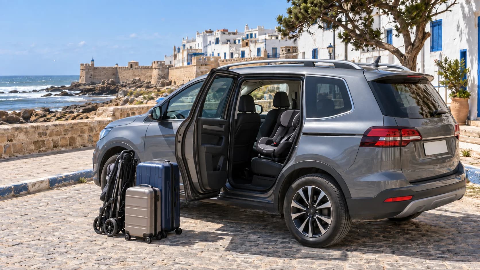 Autovermietung in Essaouira mit Kindersitz: Buchungs- und Fahrzeugratgeber